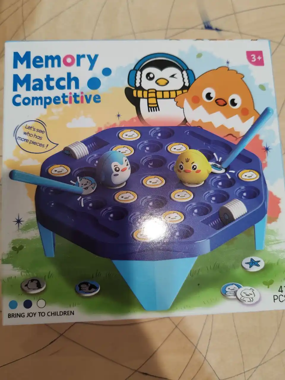Игра Пингвин на льдине, головоломка, игрушка с молотками, настольная игра
