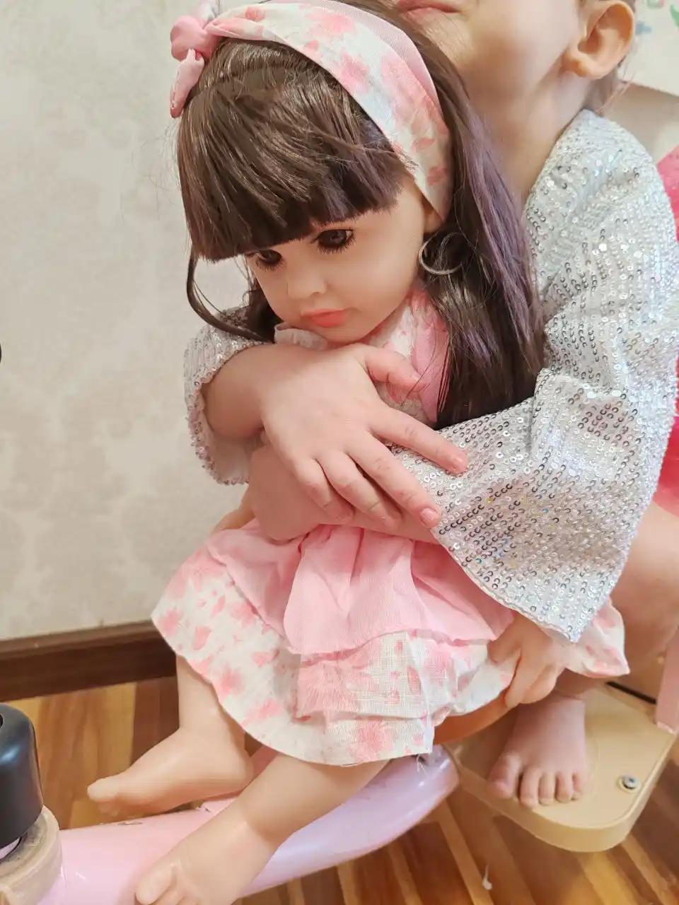 Кукла Reborn, 55 см, Реборн кукла музыкальная для девочек