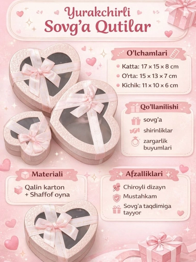 Yurakchalik Sovg'a qutilar - 