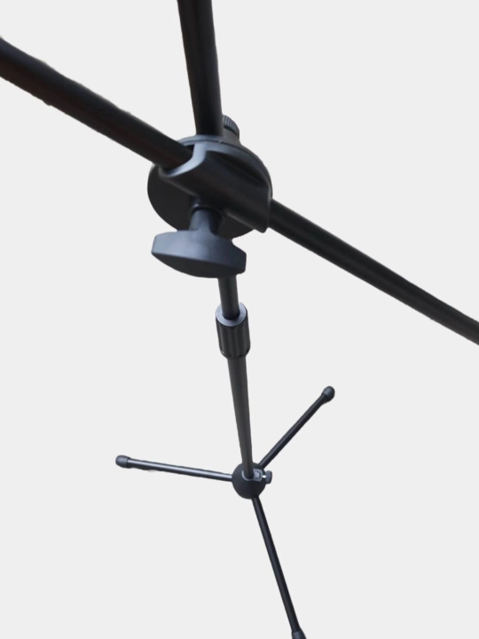 Mikrofon uchun ikki stendli tripod shtativ