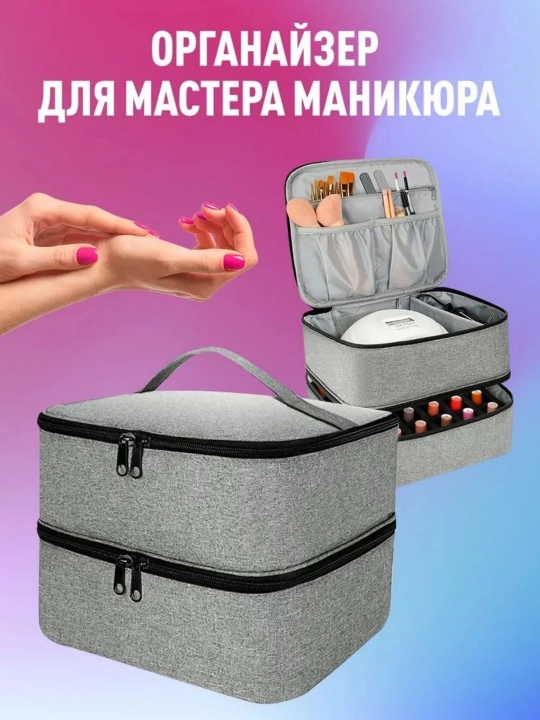 Qo‘sh pardoz to‘plami bilan ayollarni ishga qabul qilish uchun ko‘p funksiyali sumka
