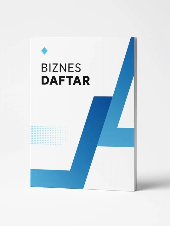 Qoriya kundaligi Planner Lugat daftari A4, 120-bet, sahifalarm biznes daftar A5, 80-bet