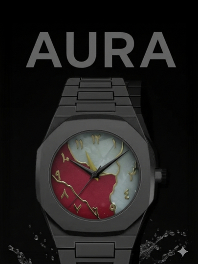 Наручные часы Aura для мужчин — современный дизайн, металлический корпус