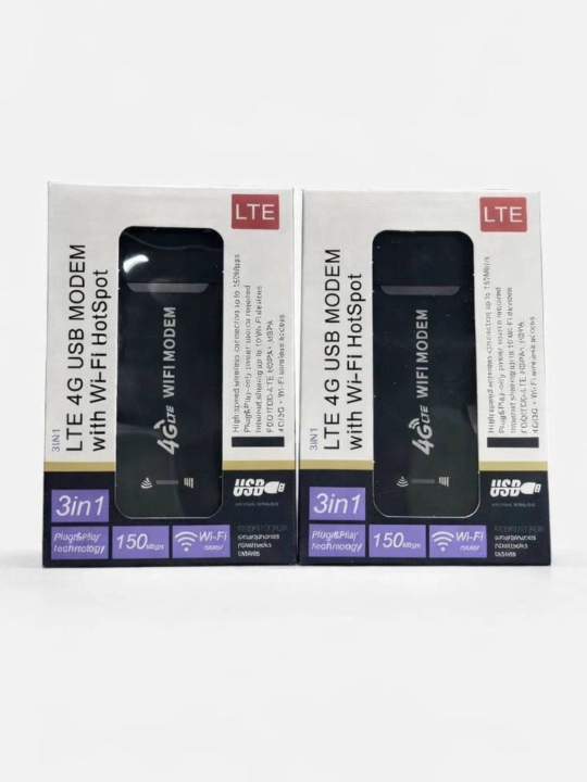 USB Modem 4G LTE adapter Wi-Fi Sim-kartali , ulanish nuqtasi, Hotspot tezkor internet