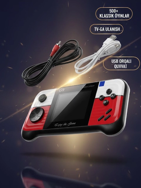 Игровая консоль G9 Game Player (500 игр)Карманная игровая консоль G9, 500 в 1