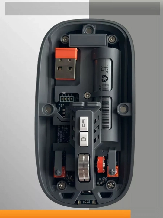 Shaffof Bluetooth sichqoncha, simsiz, PC va ofis oyinlari uchun mos