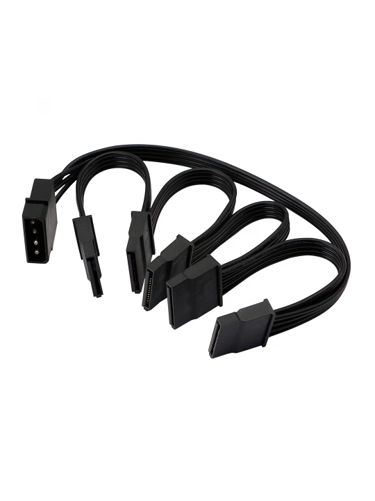 SATA SSD HDD ni kompyuterga ulash uchun MOLEX dan 5ta gacha SATA ulagich quvvat adapteri