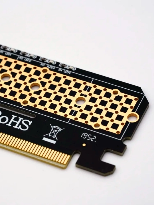 Адаптер PCIe m2 NVMe PCI Express X16, X8, X4 для ПК