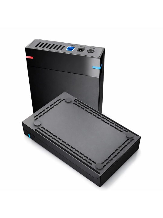 HDD disklar uchun 3’5 SATA tashqi korpusi USB 3.0 6Gb/s, indikator va quvvat bloki bilan