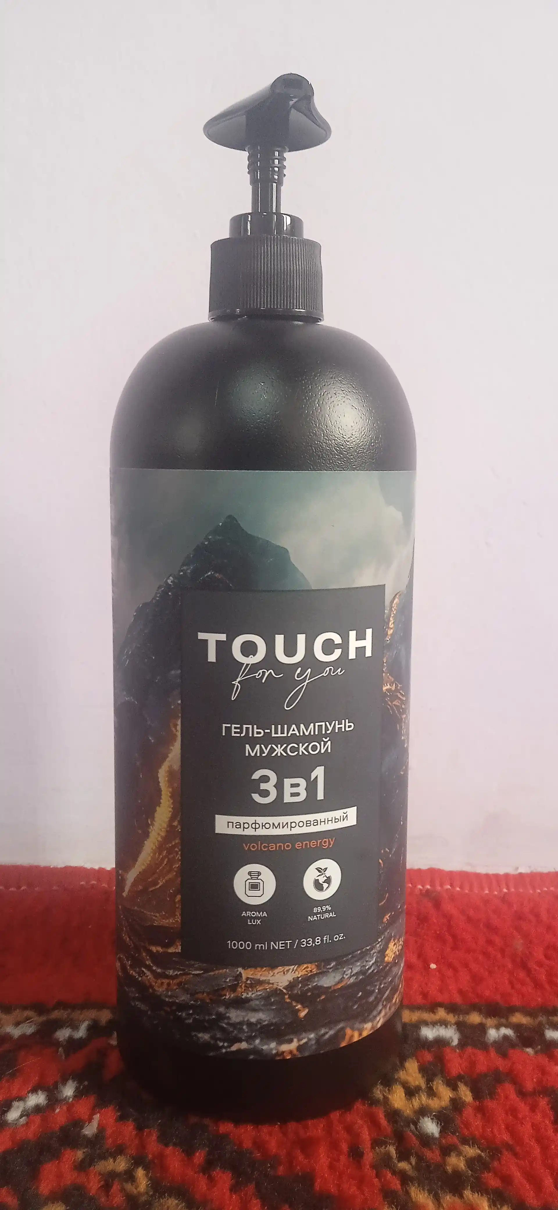"VOLCANO ENERGY" Touch For You shampuni, 1000 ml