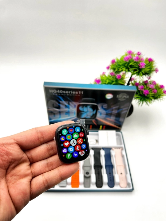 Smart Watch Ultra и Smart Watch 10, наушники Pods 2, ремешки 8–10 штук