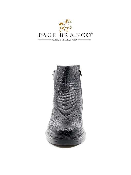Tabiiy teridan tikilgan erkaklar etiklari, qishgi batinkalar, Paul Branco 85680