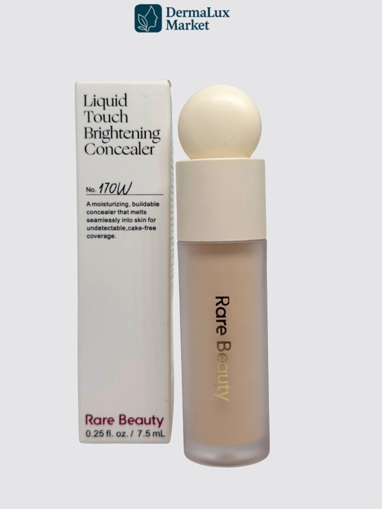 Konsiler Rare Beauty Liquid-terini yoritadi, nuqsonlarni yopadi, yengil va tabiiy qoplama