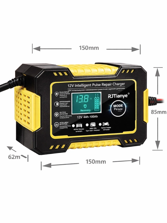 12V akkumulyatorlar uchun avtomatik zaryadlovchi qurilma, 12V AKB