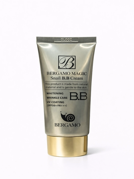 Yuz uchun tonal krem, Bergamo BB Cream 50ml, matlashtiruvchi, namlovchi, с SPF, 50 ml