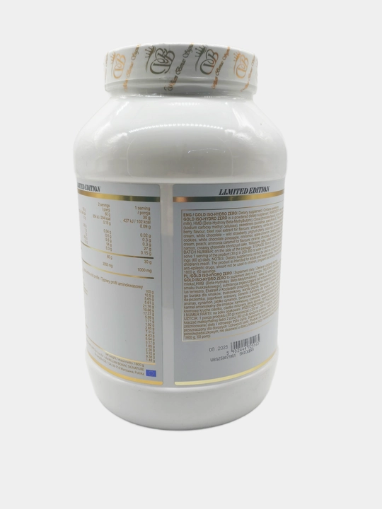 William Gold ISO-Hydro Zero Protein – zardob oqsili izolyati va gidrolizati
