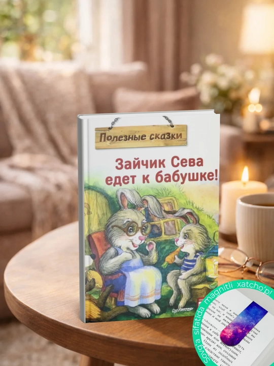 Zai`chik Seva edet k babushke! Polezny`e skazki: Asia Herman - 