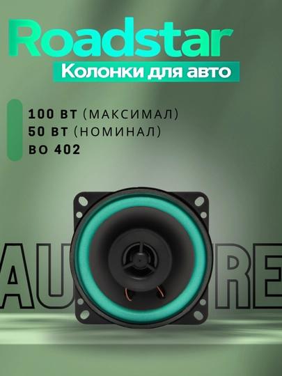 Aвтомобильные динамики Roadstar VO-402 — DALIUZ-RSVO402-2DONA