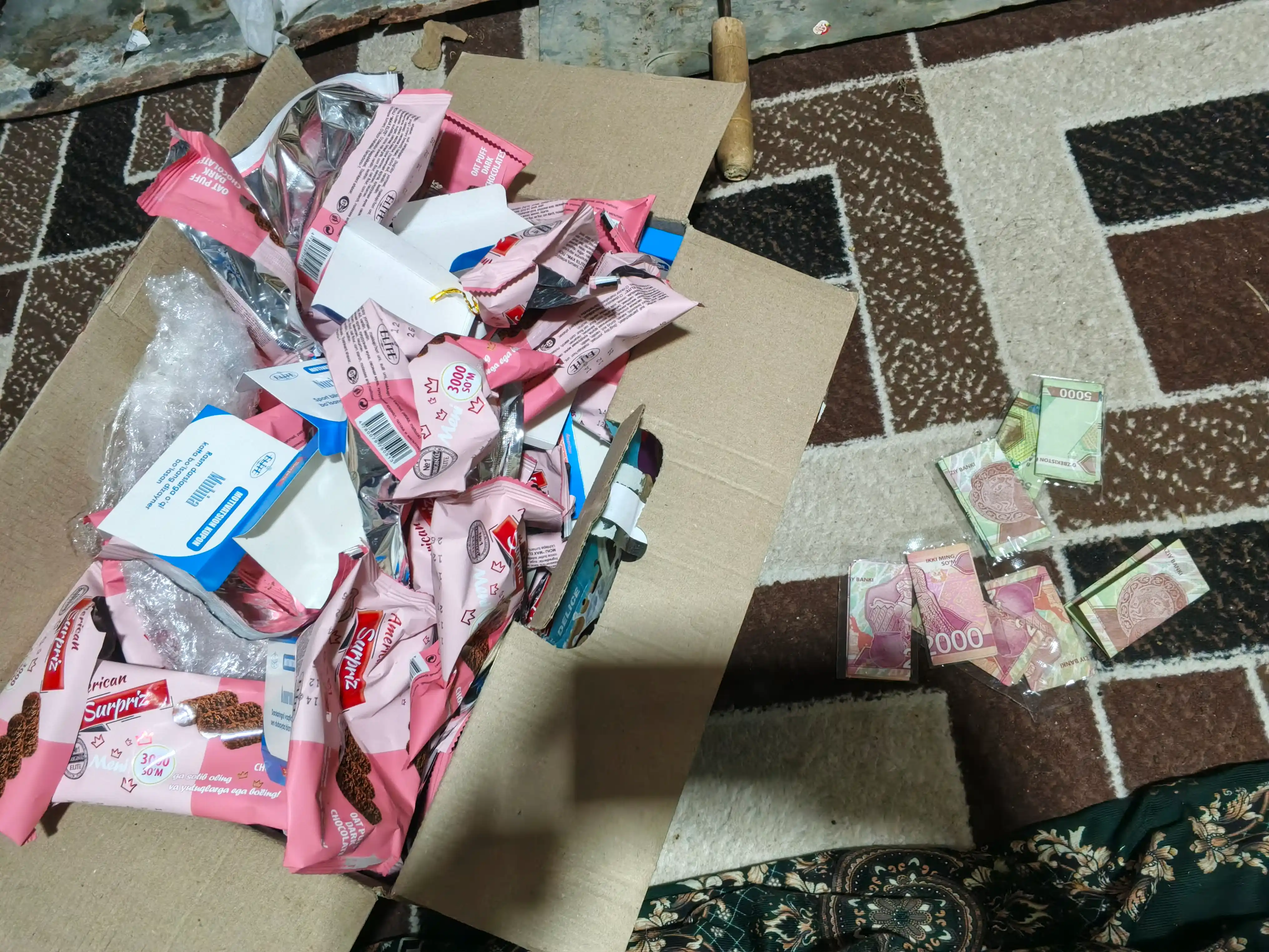Shokolad, American Surpriz mazali va yutuqli mahsulot!