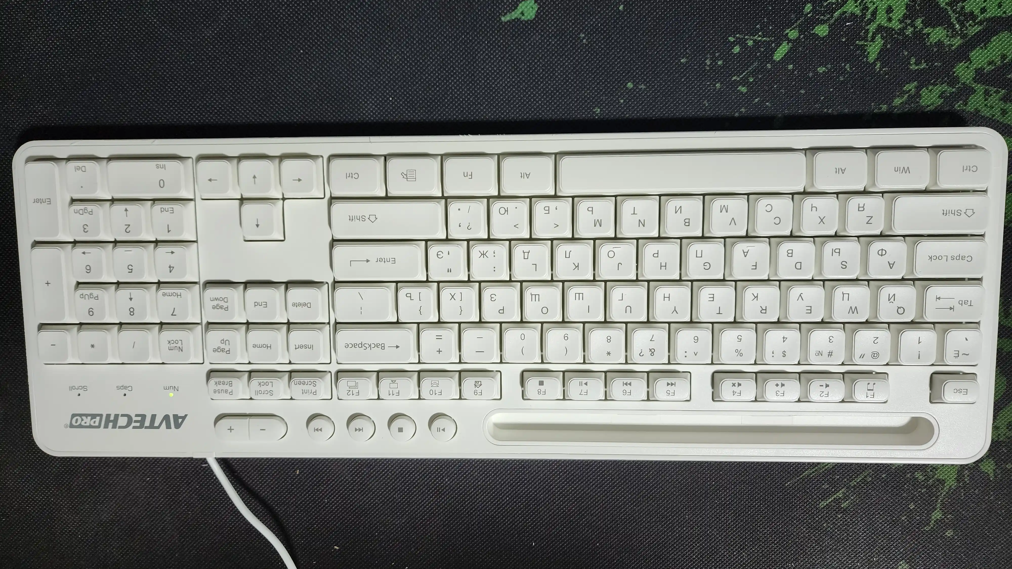 Ofis va uy uchun simli klaviatura va sichqoncha to'plami, AVTECH PRO C304