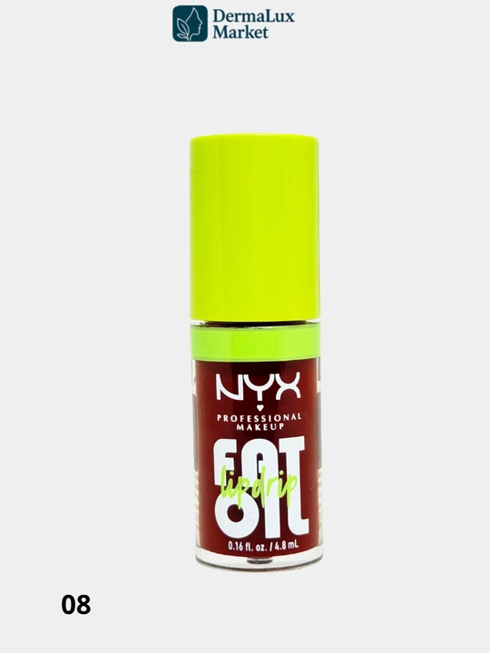 Масло для губ NYX Fat Oil – смягчает, увлажняет, натуральный глянцевый эффект, не липкое