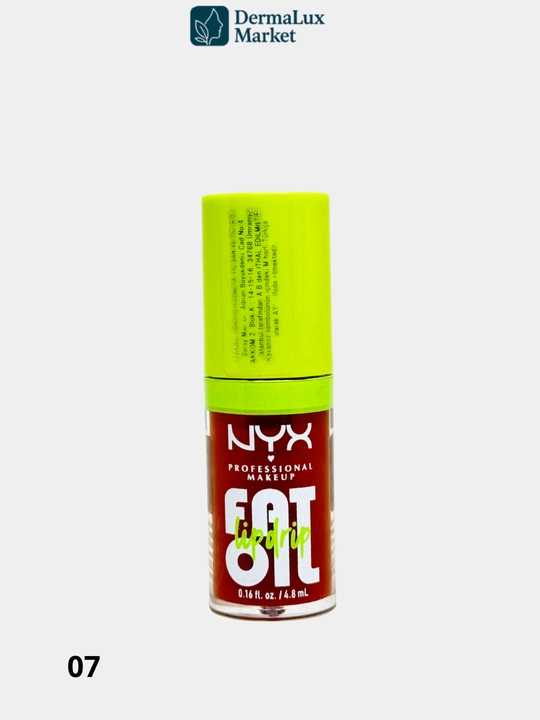 Масло для губ NYX Fat Oil – смягчает, увлажняет, натуральный глянцевый эффект, не липкое