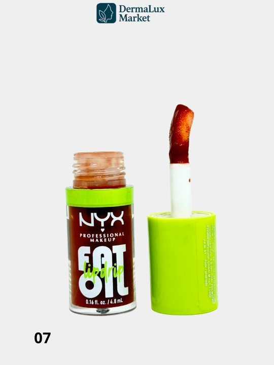 Масло для губ NYX Fat Oil – смягчает, увлажняет, натуральный глянцевый эффект, не липкое