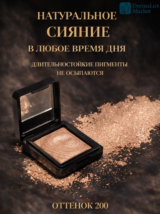 Ko‘z bo‘yog‘i KIKO Milano Eyeshadow №200-yorqin, silliq bo‘yoq, yorqin rang, silliq tekstura