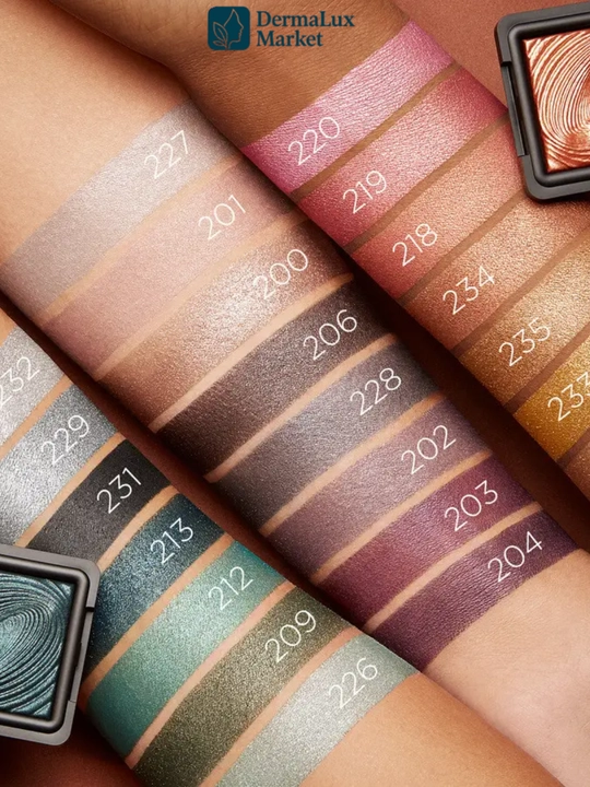 Ko‘z bo‘yog‘i KIKO Milano Eyeshadow №200-yorqin, silliq bo‘yoq, yorqin rang, silliq tekstura