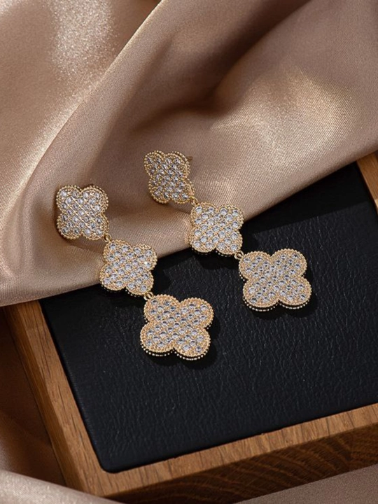 Серьги с камнями Levelara Crystal для женщин