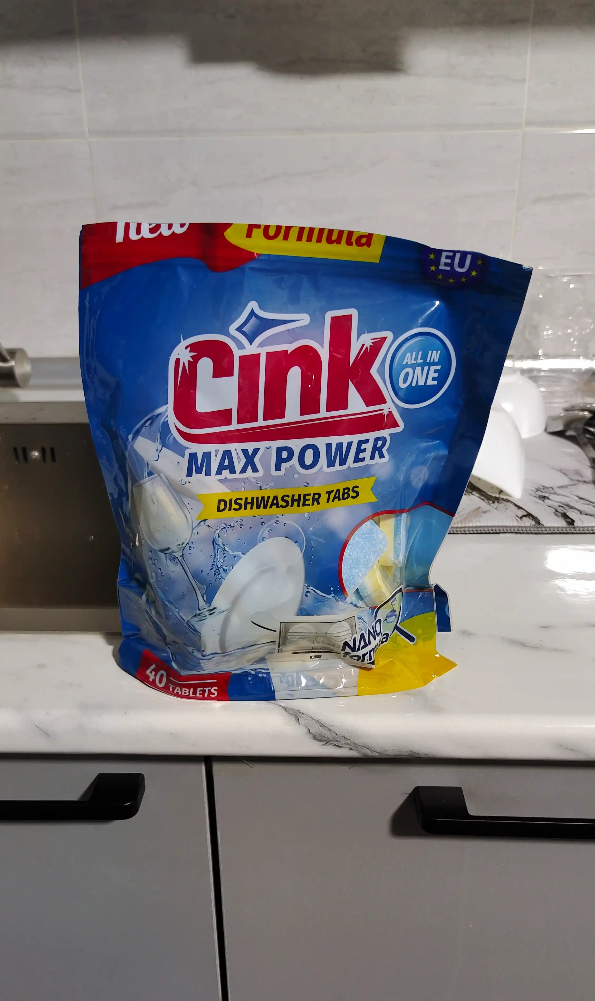 Таблетки для посудомоечной машины Cink, 40 шт