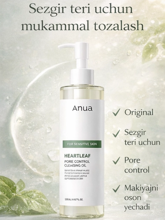 Anua Heartleaf Pore Control Cleansing Oil