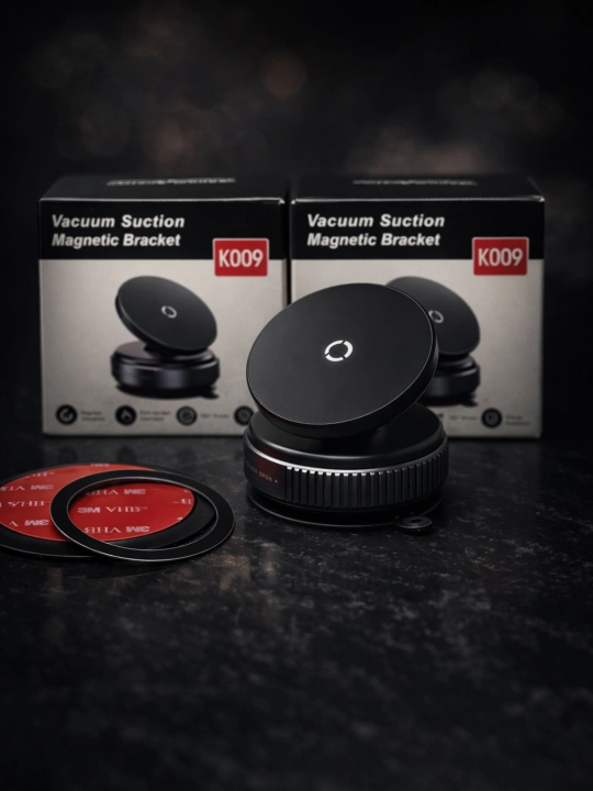 Avtomobil uchun magnit vakuumli telefon ushlagichi Magsafe bilan, 360 darajali, prisoskali - 