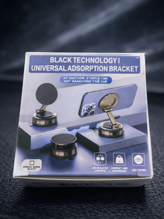 Avtomobil uchun magnit vakuumli telefon ushlagichi Magsafe bilan, 360 darajali, prisoskali