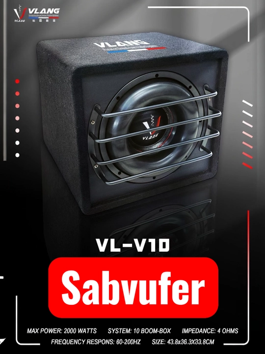 Сабвуфер со встроенным усилителем, 2000W - 