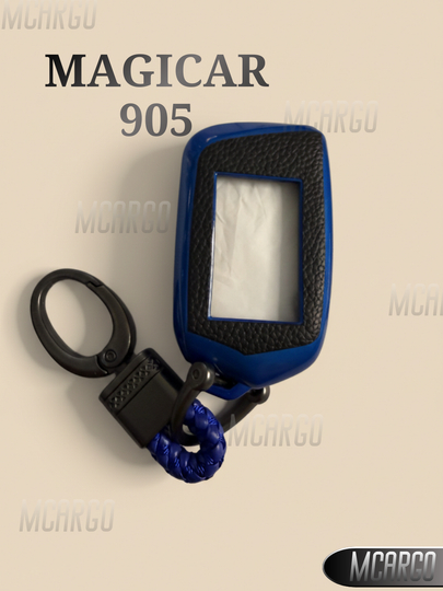 Защитный чехол для пульта Magicar 905 из эко-кожи и TPU — MCARGO-MAGICAR905-ИНДИГО