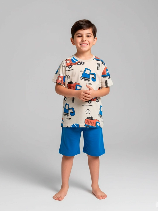 O`g`il bolalar uchun pijama, paxta NEO