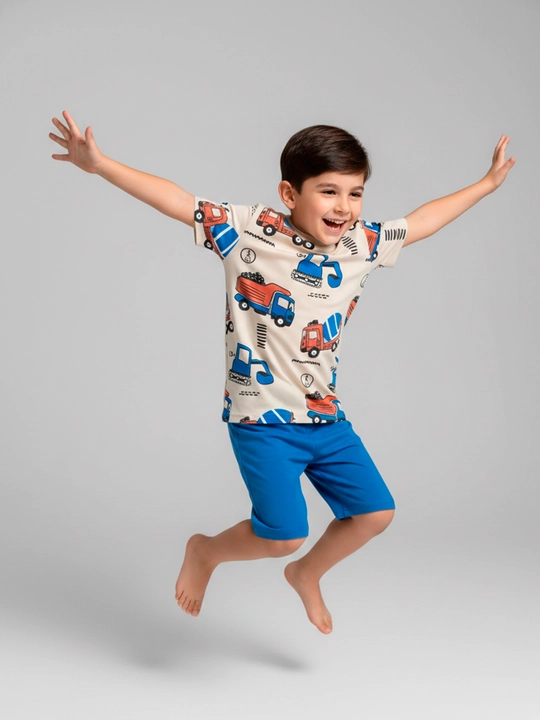 O`g`il bolalar uchun pijama, paxta NEO
