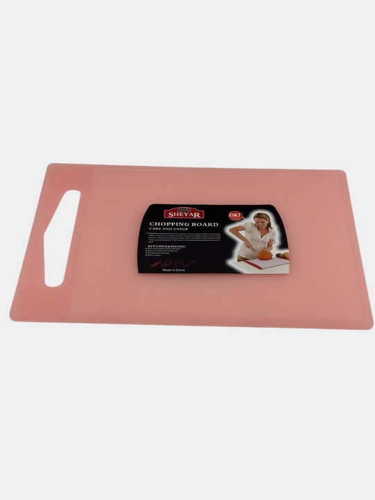 Dastali plastik kesish taxtasi, oshxona uchun rangli kesish taxtasi