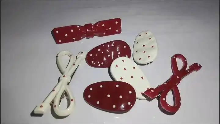 Ayollar va qizlar uchun pinterest qisqich, dekorativ qisqich, nevidimka, krabik, sovg'a