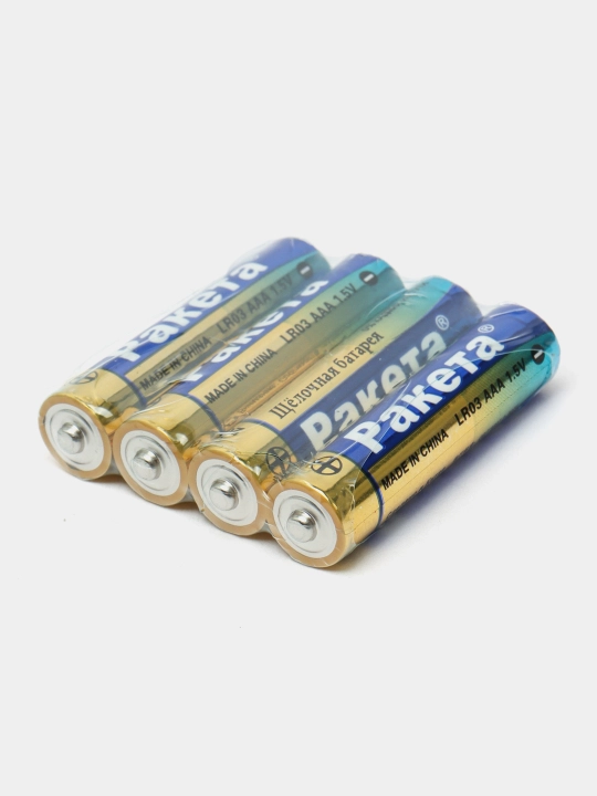 Kichik batareykalar Raketa alkaline AAA va AA  1.5 V