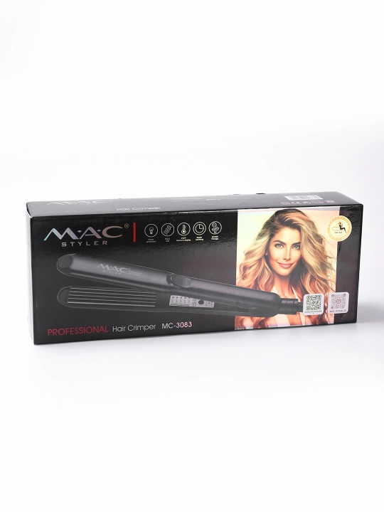 Professional gofrirovka soch uchun dazmol, MAC Styler MC-3083, keramik plastinali