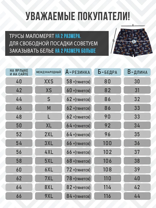 Трусы мужские, набор 3 и 4 шт, мягкие, повседневные