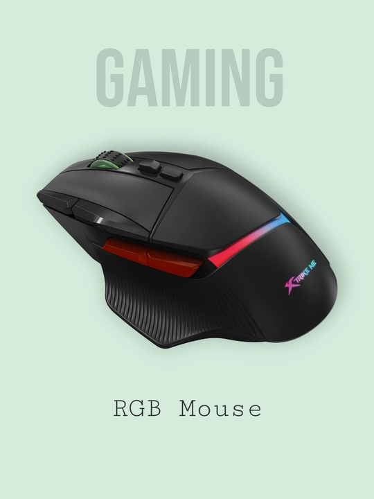 Mышка, игровые мышь RGB XTRIKE ME с чувствительностью от 1200 до 12800 DPI и точный прицел