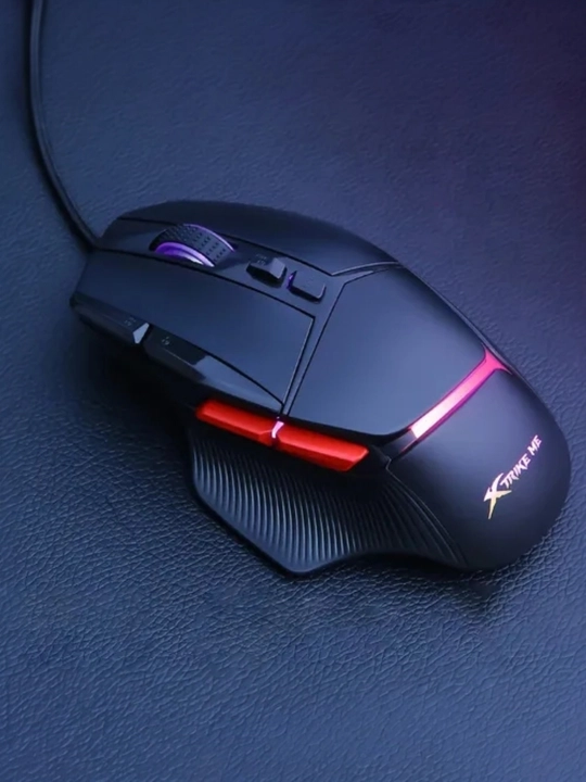 Mышка, игровые мышь RGB XTRIKE ME с чувствительностью от 1200 до 12800 DPI и точный прицел