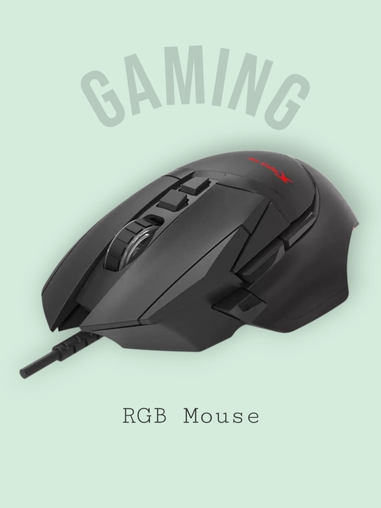 Mышка, игровые мышь RGB XTRIKE ME с чувствительностью от 1200 до 12800 DPI и точный прицел