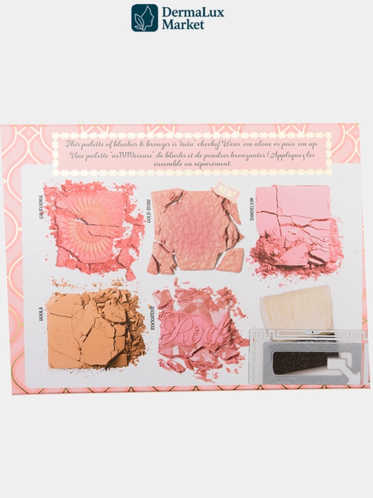 Палетка для лица Benefit Blush Bar –румяна и хайлайтеры,натуральные оттенки,стойкий эффект