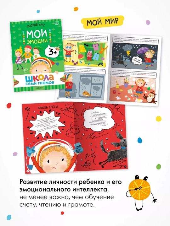 Развивающие книги «Школа Семи Гномов. Окружающий мир», Базовый курс, от 0+ до 6+