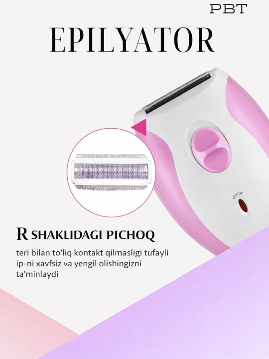 Professional epilyatorlar ayollar va erkaklar uchun, yuz va tana, depilyatsiya apparat