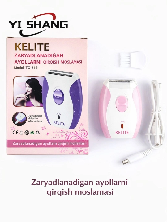 Professional epilyatorlar ayollar va erkaklar uchun, yuz va tana, depilyatsiya apparat